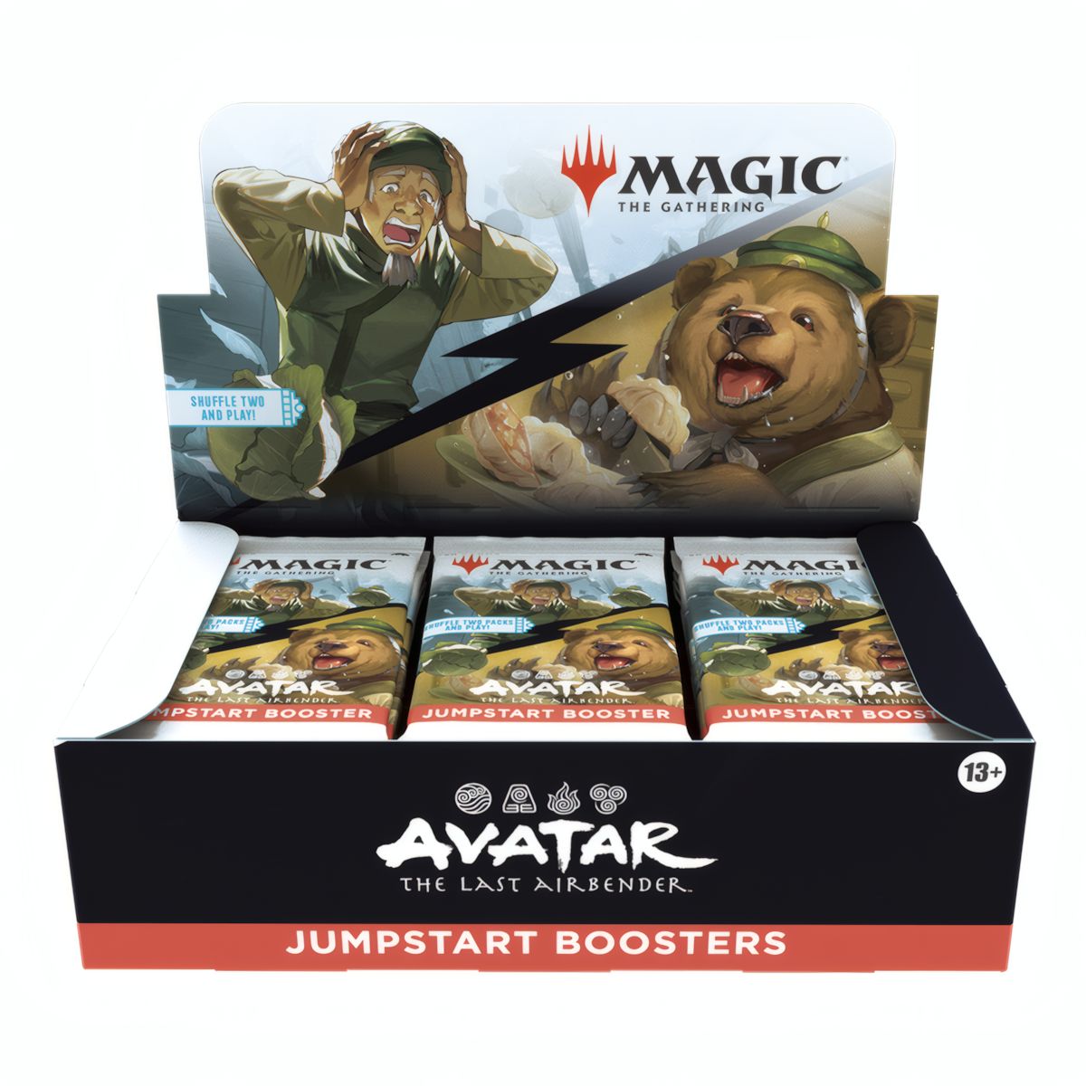 Avatar: Der Herr der Elemente Jumpstart Booster Display (DE)