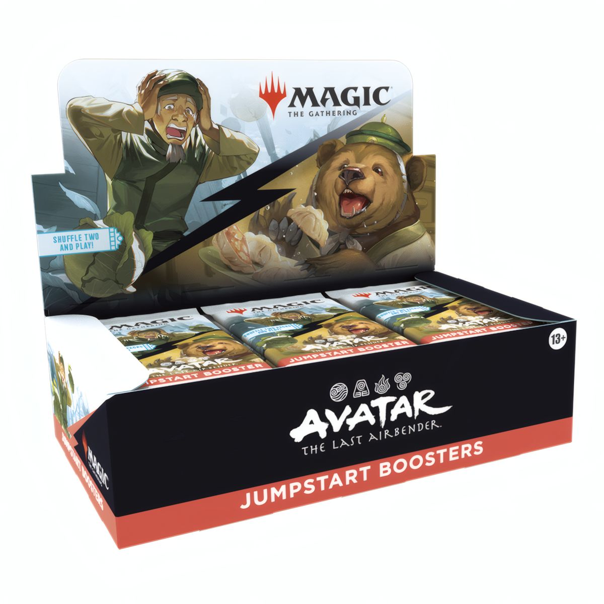 Avatar: Der Herr der Elemente Jumpstart Booster Display (DE)