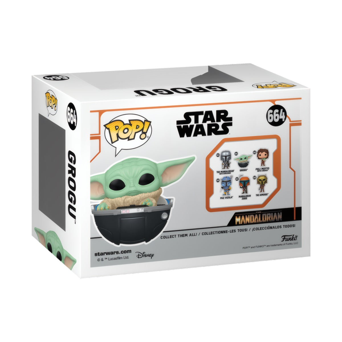 Funko POP! Star Wars: Grogu in Hovering Pram - The Mandalorian