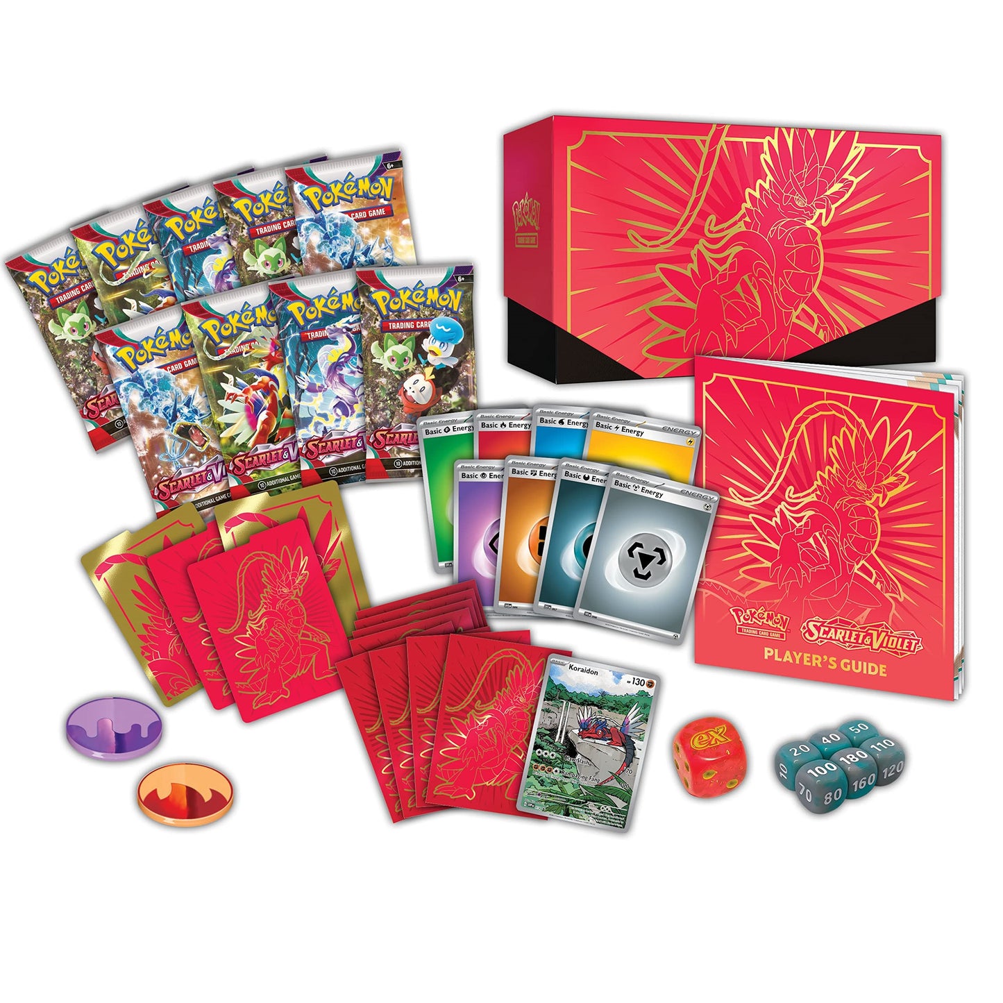 Karmesin & Purpur Koraidon Top Trainer Box (DE)