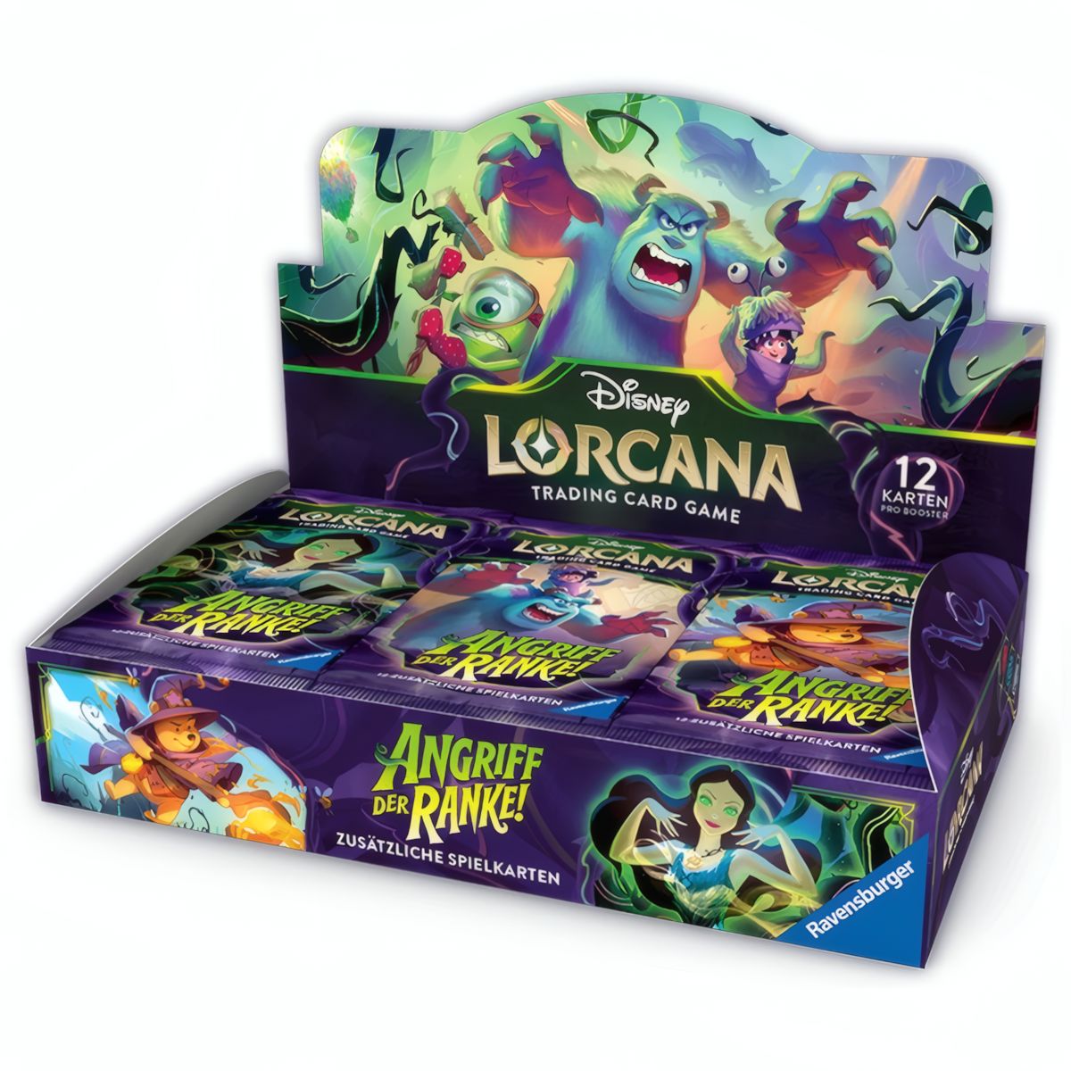 Lorcana Angriff der Ranke Display (DE)
