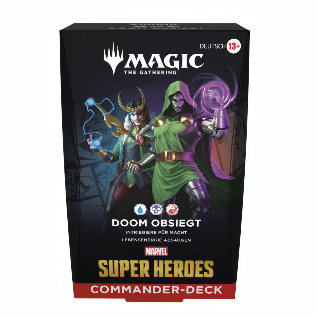MTG Marvel Super Heroes Commander Deck Set (DE) - Alle 4 Decks