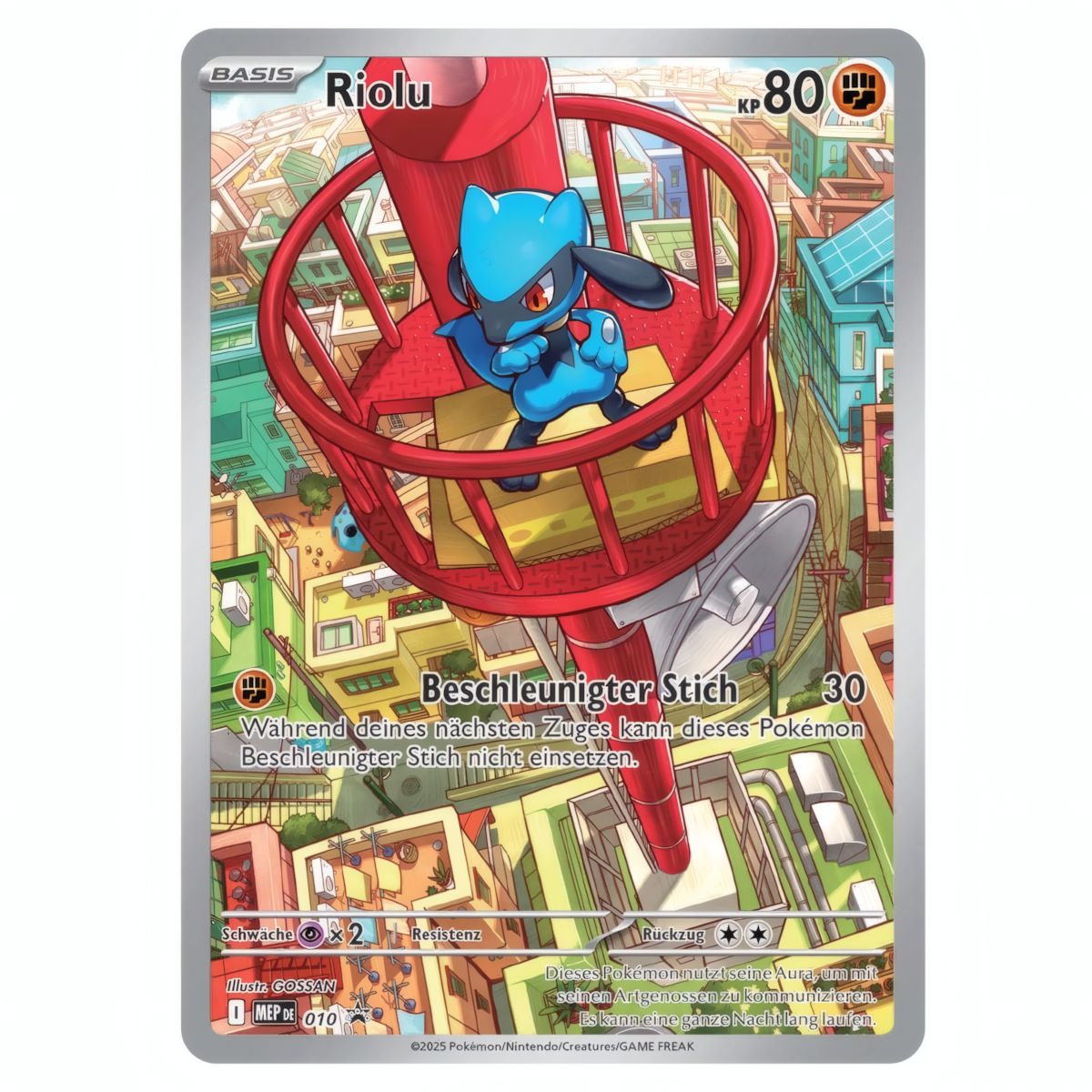 Mega Entwicklung Lucario Top Trainer Box (DE)