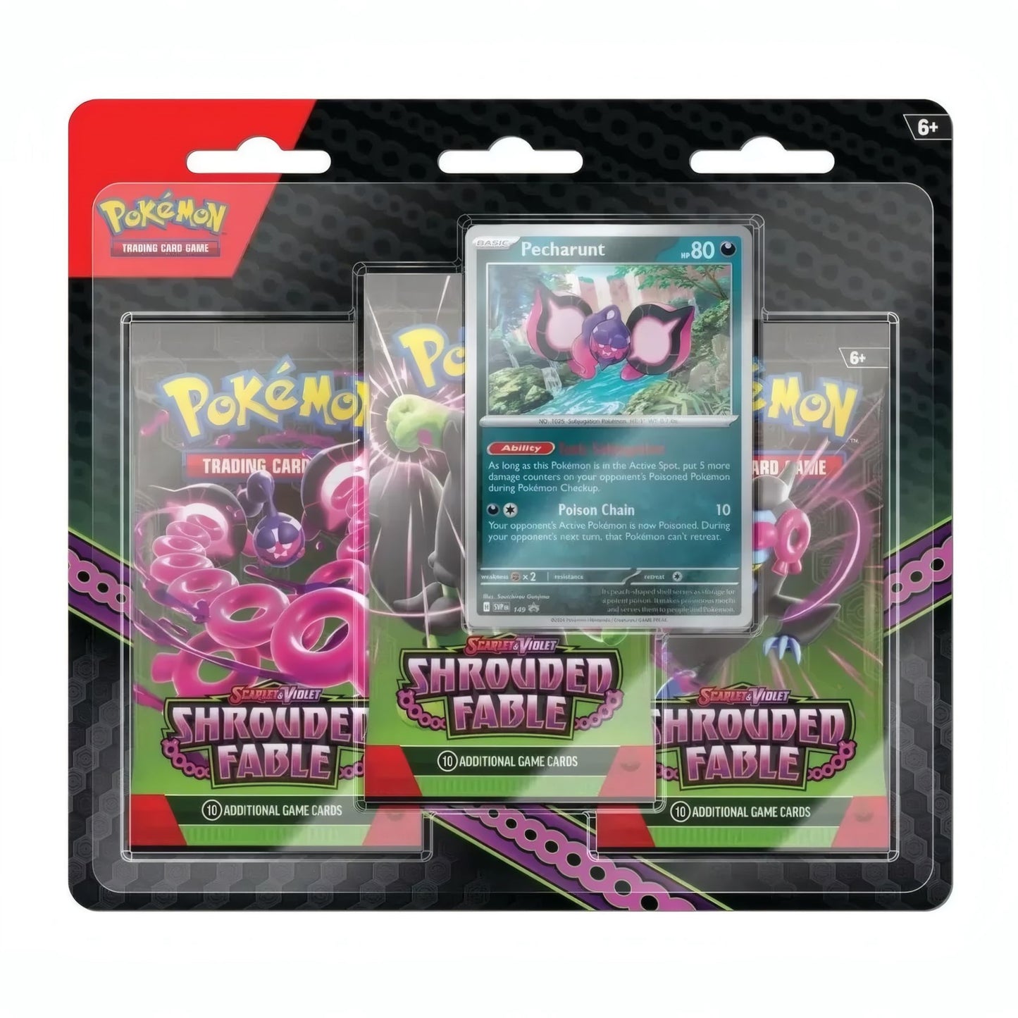 Shrouded Fable 3 Booster Blister Pecharunt (EN)