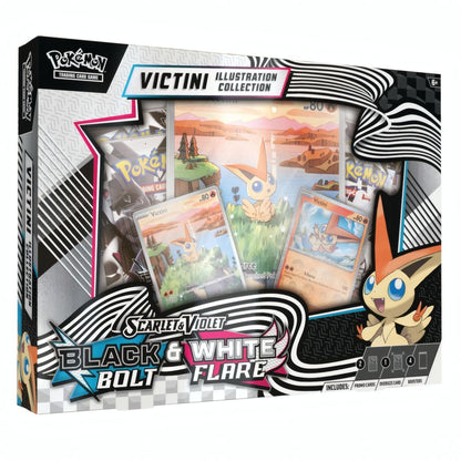 Black Bolt & White Flare Victini Illustration Collection (EN)