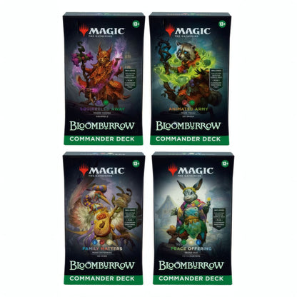 Bloomburrow Commander Deck Set (EN) - Alle 4 Decks