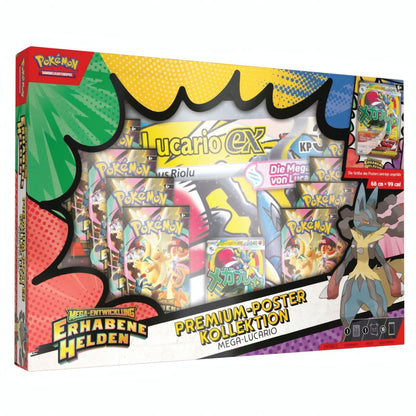 Erhabene Helden Mega Lucario Premium Poster Kollektion (DE)