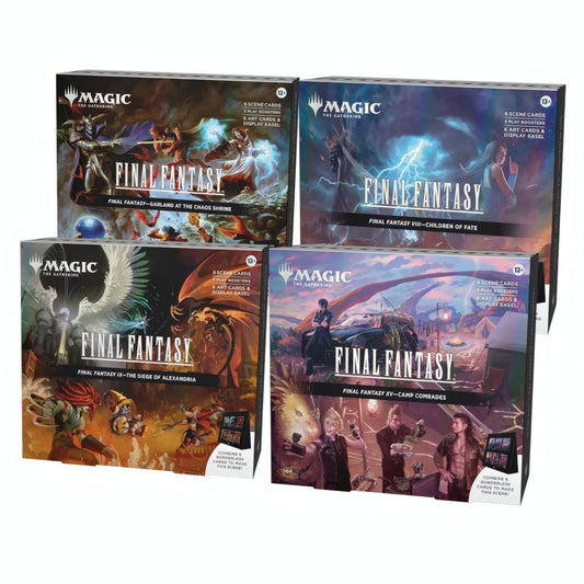 Final Fantasy Scene Box Bundle (EN) - Alle 4 Boxen