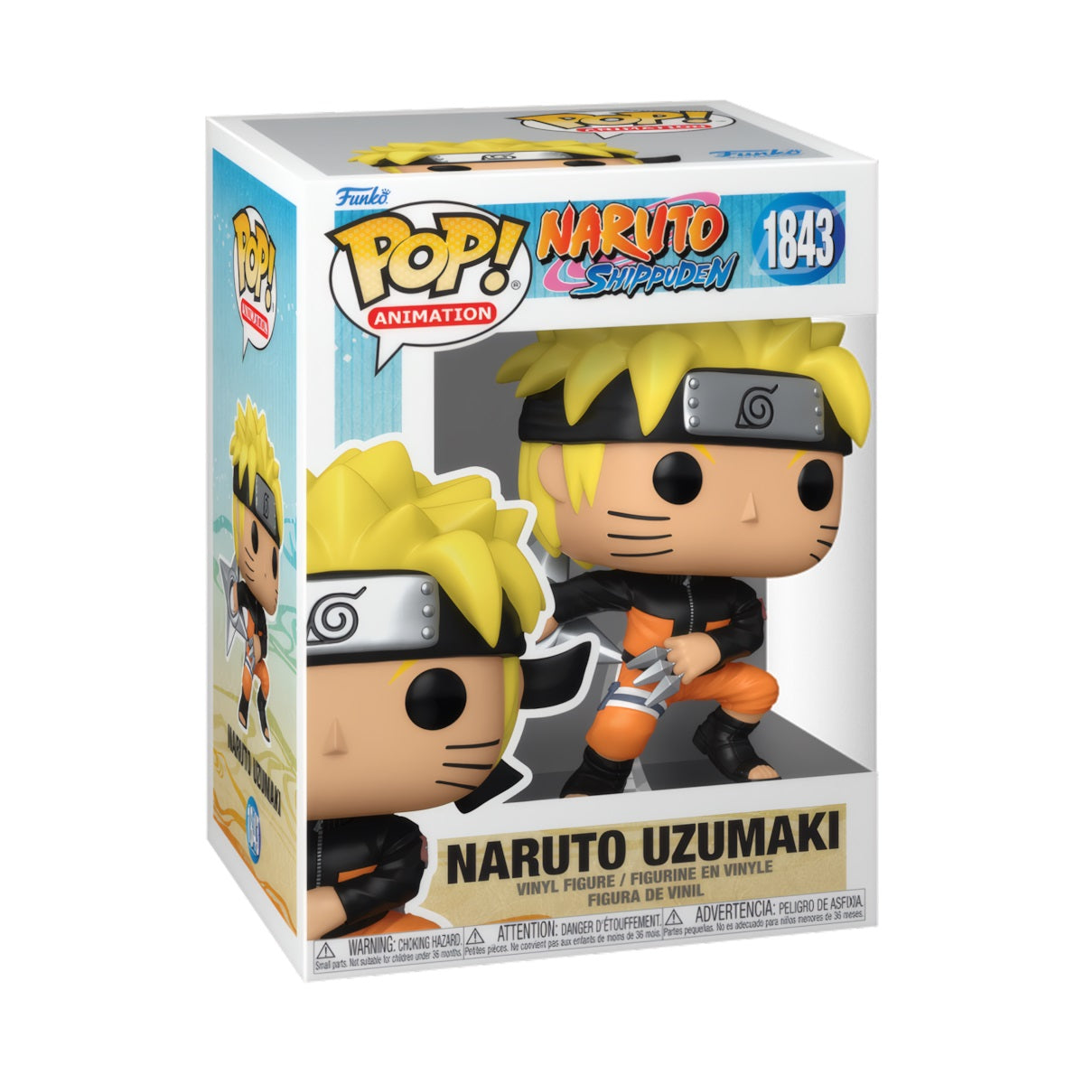 Funko POP! Animation: Naruto Uzumaki with Kunai & Shuriken - Naruto Shippuden