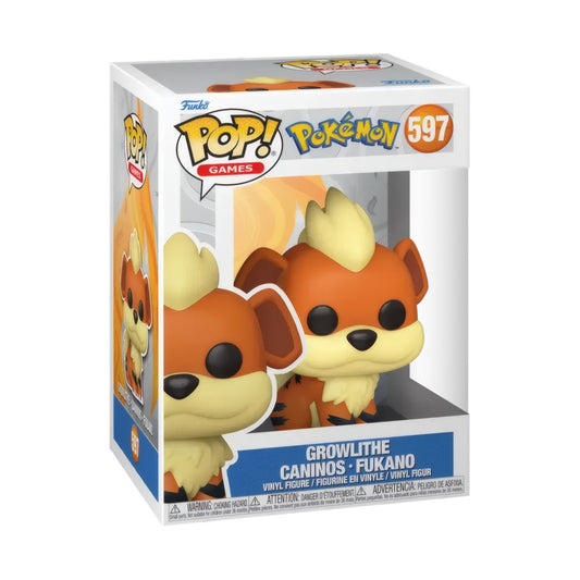 Funko POP! Games: Growlithe - Pokémon