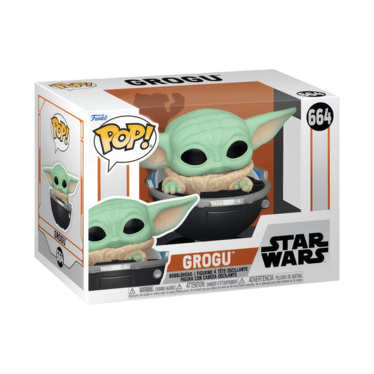 Funko POP! Star Wars: Grogu in Hovering Pram - The Mandalorian