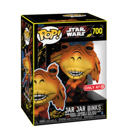 Funko POP! Star Wars: Jar Jar Binks with Boom Balls (Retro) - Star Wars