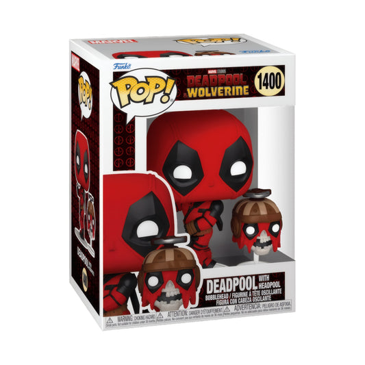 Funko Pop! & Buddy: Deadpool with Headpool - Marvel