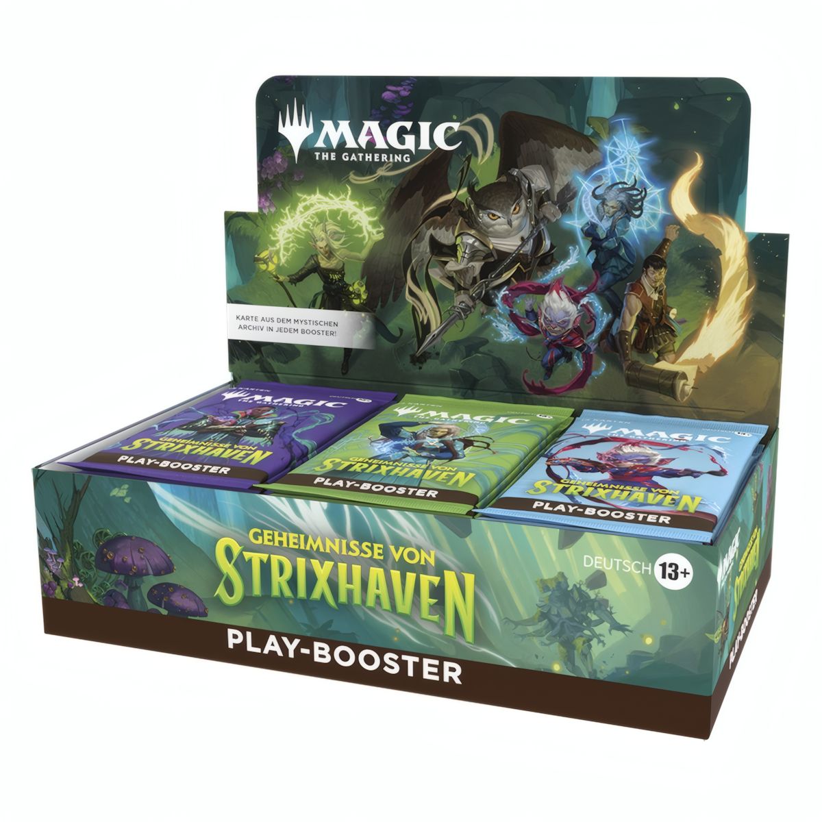 Geheimnisse von Strixhaven Play Booster Display (DE)
