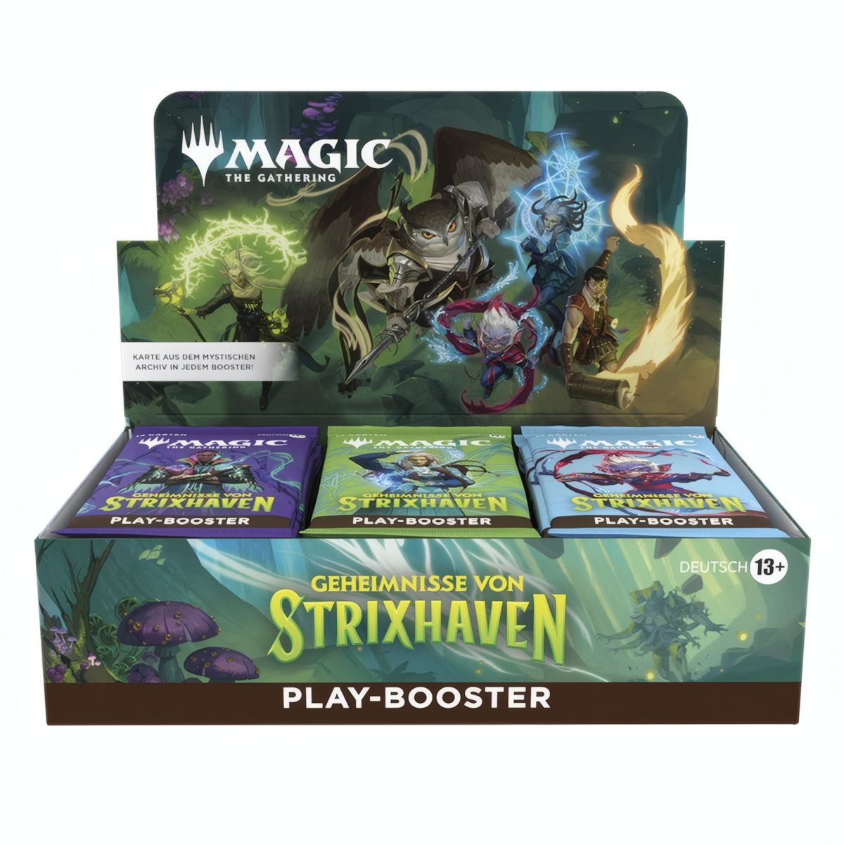 Geheimnisse von Strixhaven Play Booster Display (DE)