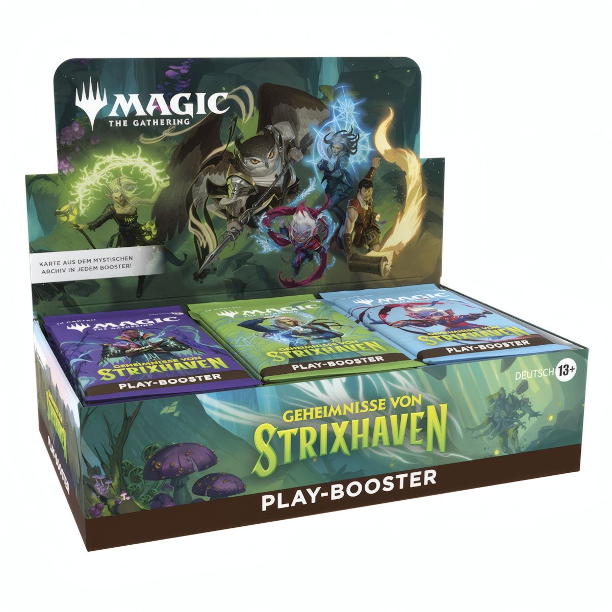 Geheimnisse von Strixhaven Play Booster Display (DE)