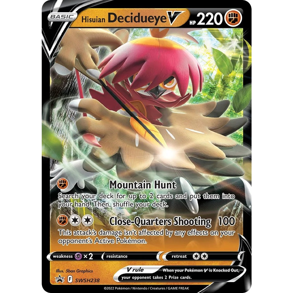 Hisuian Decidueye V Tin (EN)