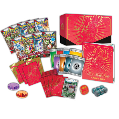 Karmesin & Purpur Koraidon Top Trainer Box (DE)