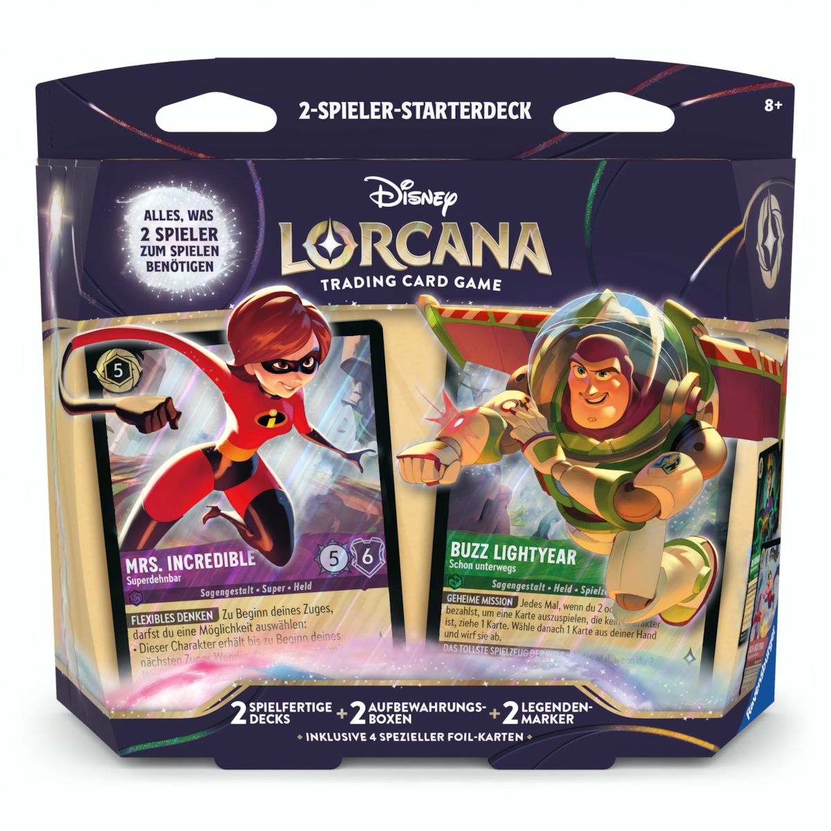Lorcana Unbekannte Wildnis Starter Deck Set (DE)
