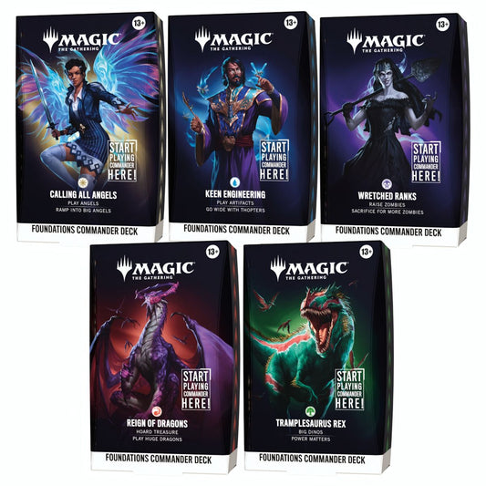 MTG Reality Fracture Starter Commander Deck Set (EN) - Alle 5 Decks