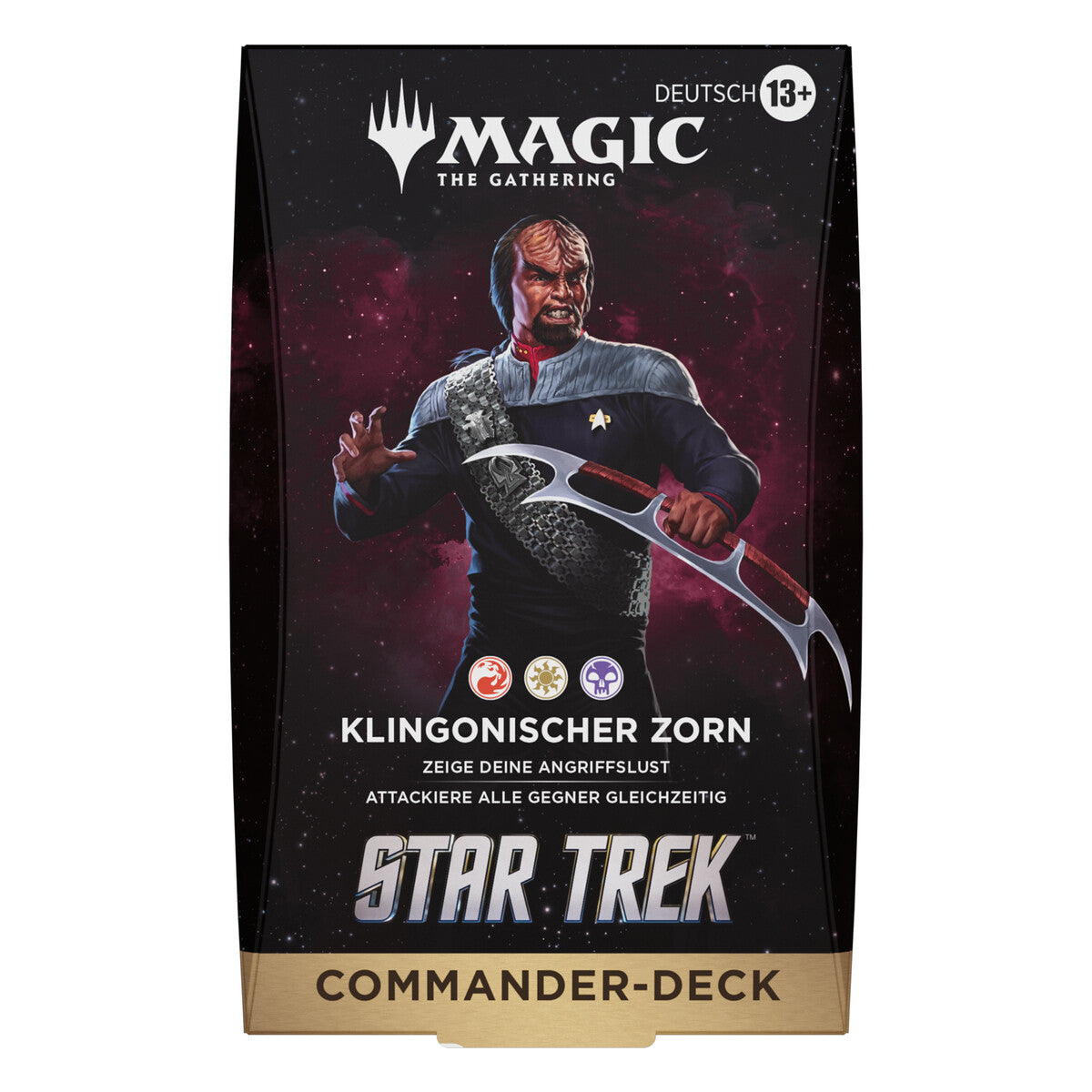 MTG Star Trek Commander Deck Set (DE) - Alle 4 Decks