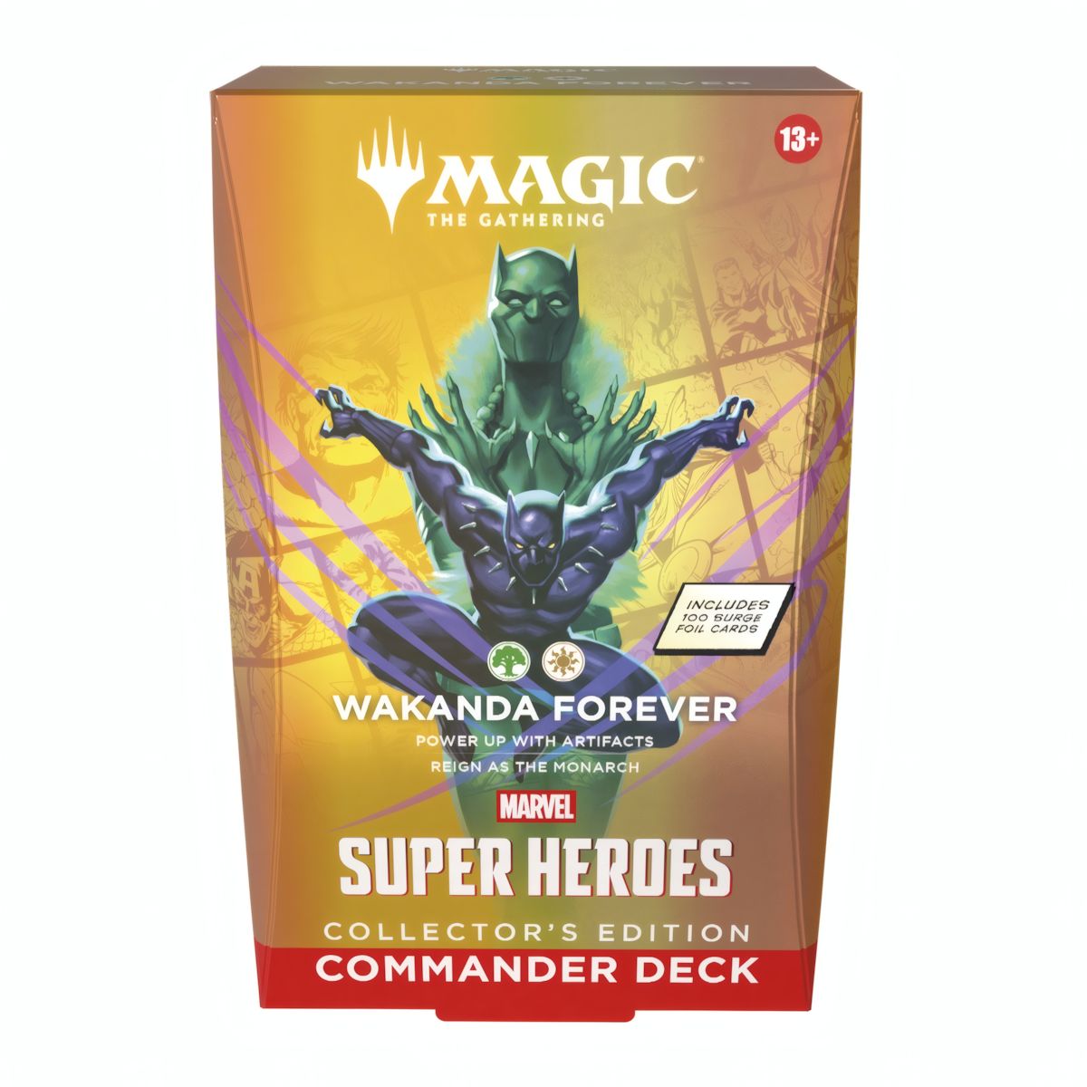 MTG Marvel Super Heroes Commander Deck Set Collector's Edition (EN) - Alle 4 Decks