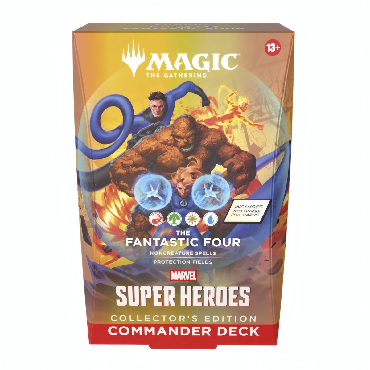 MTG Marvel Super Heroes Commander Deck Set Collector's Edition (EN) - Alle 4 Decks