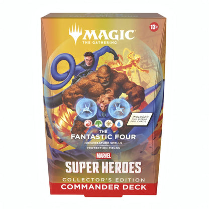 MTG Marvel Super Heroes Commander Deck Set Collector's Edition (EN) - Alle 4 Decks