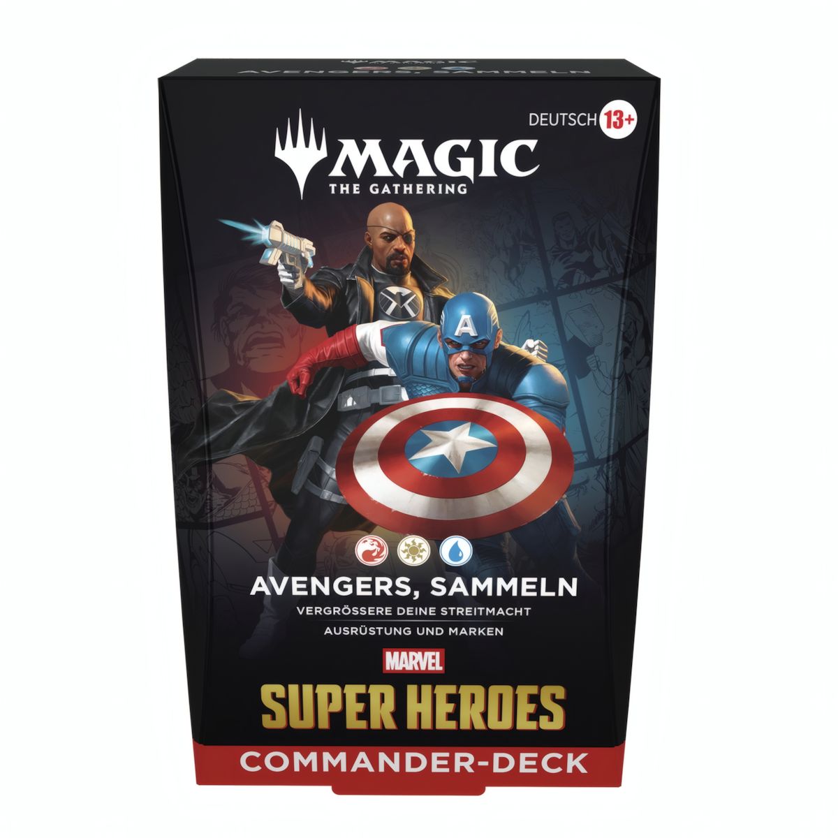 MTG Marvel Super Heroes Commander Deck Set (DE) - Alle 4 Decks