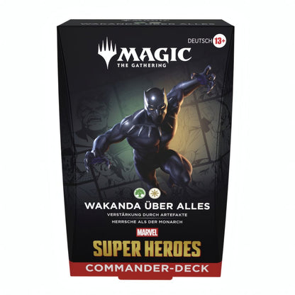 MTG Marvel Super Heroes Commander Deck Set (DE) - Alle 4 Decks