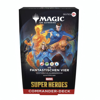 MTG Marvel Super Heroes Commander Deck Set (DE) - Alle 4 Decks