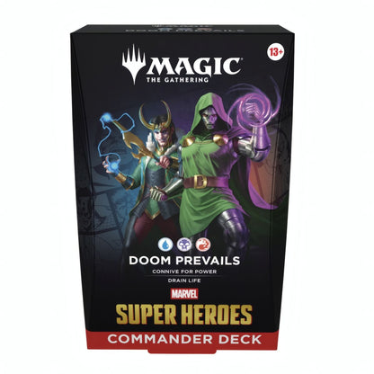 MTG Marvel Super Heroes Commander Deck Set (EN) - Alle 4 Decks