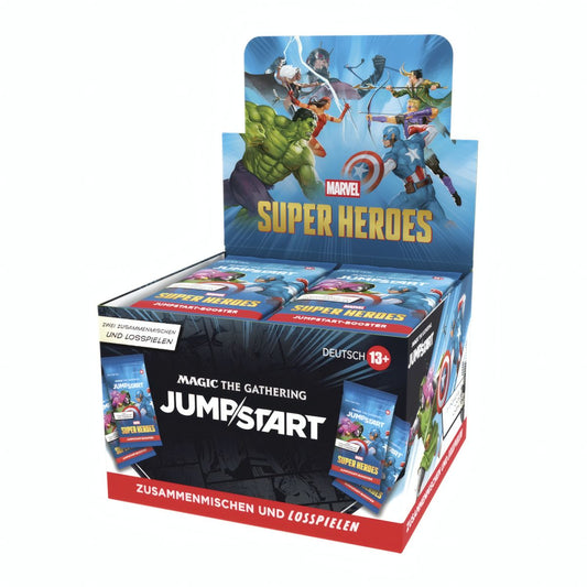 Marvel Super Heroes Jumpstart Booster Display (DE)