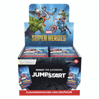 MTG Marvel Super Heroes Jumpstart Booster Display (DE)