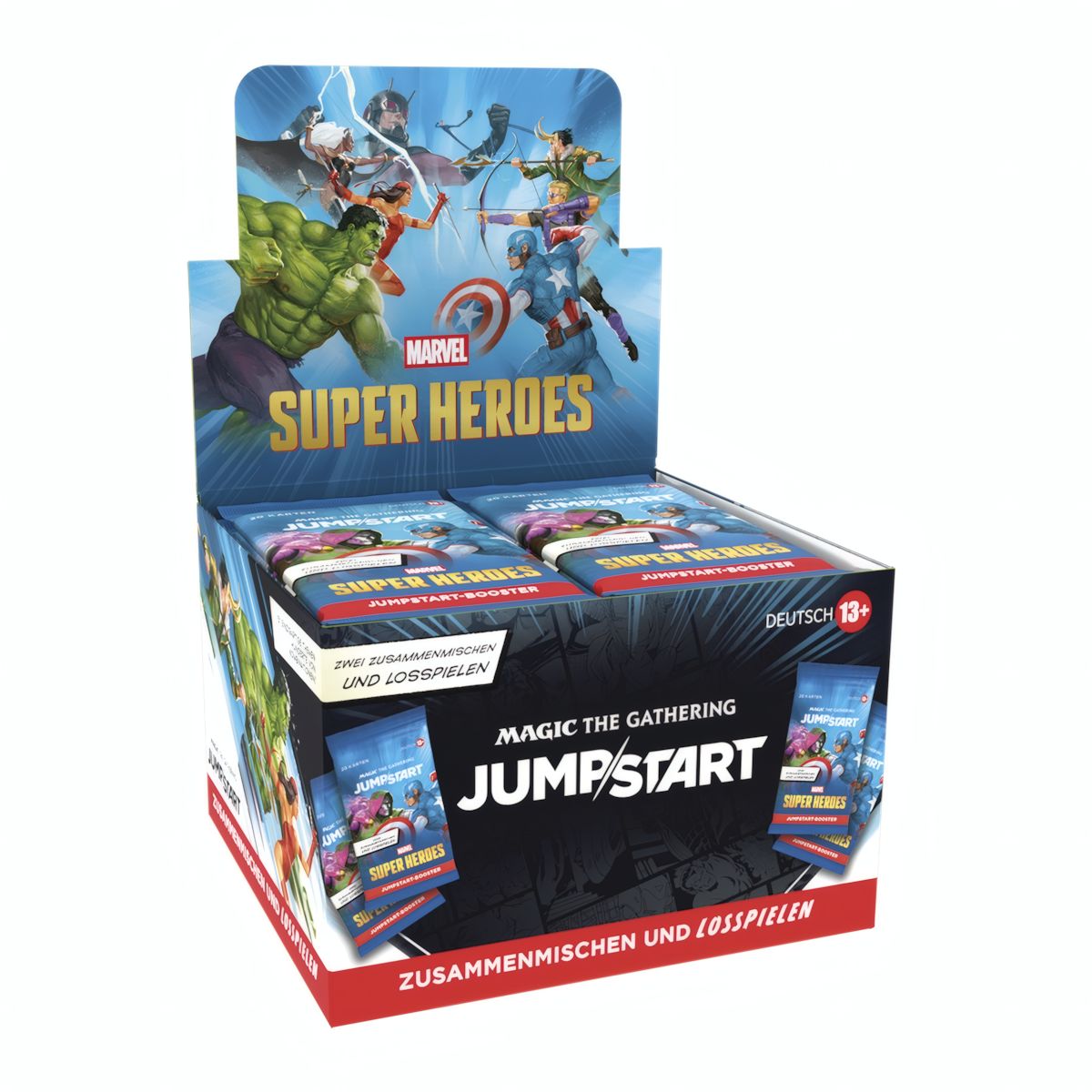 MTG Marvel Super Heroes Jumpstart Booster Display (DE)