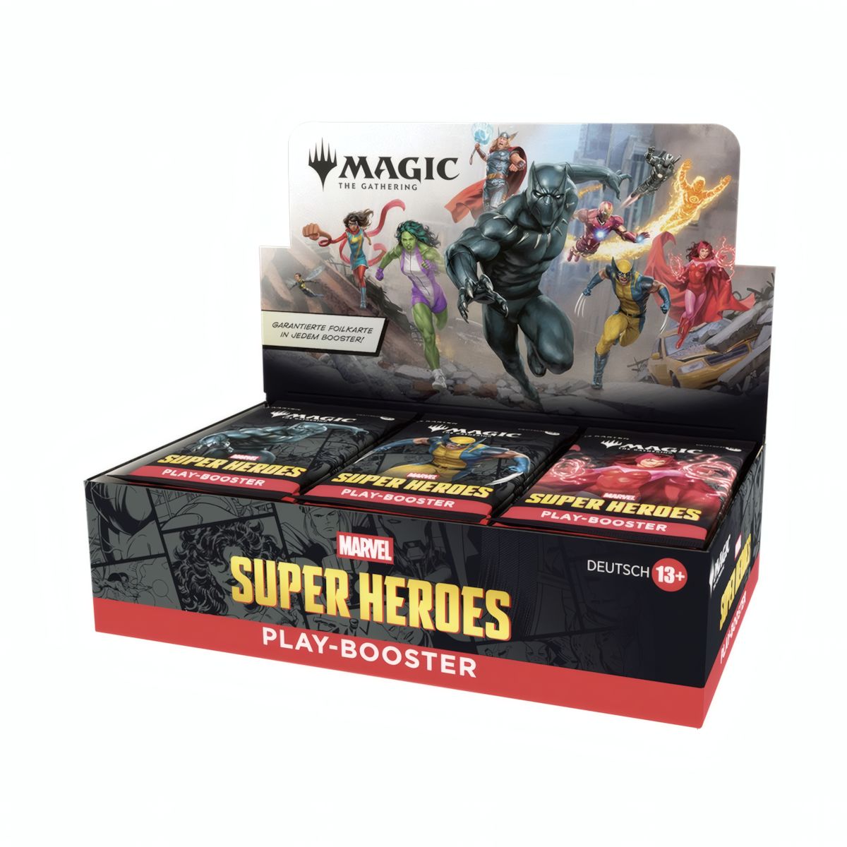 MTG Marvel Super Heroes Play Booster Display (DE)