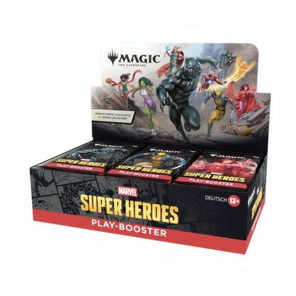 MTG Marvel Super Heroes Play Booster Display (DE)
