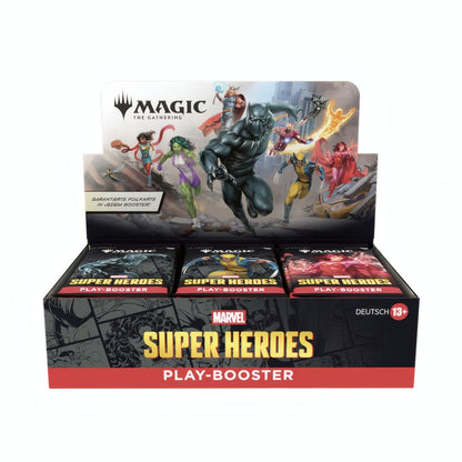MTG Marvel Super Heroes Play Booster Display (DE)