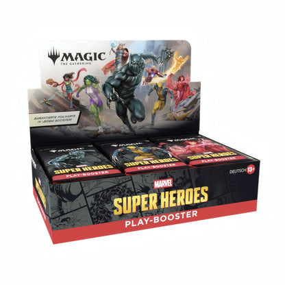 MTG Marvel Super Heroes Play Booster Display (DE)