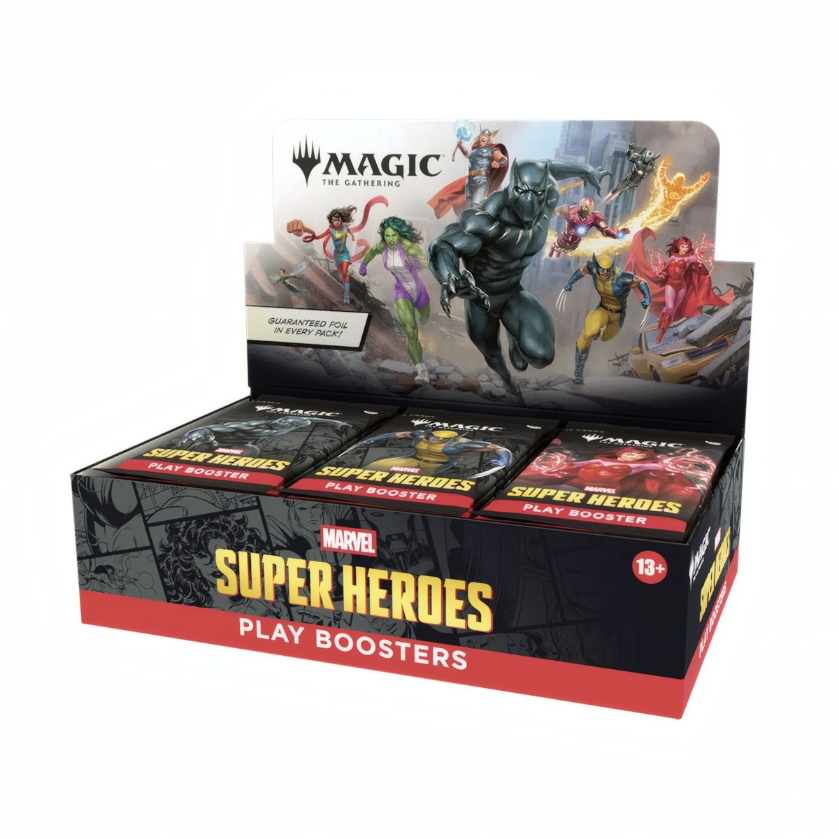 MTG Marvel Super Heroes Play Booster Display (EN)