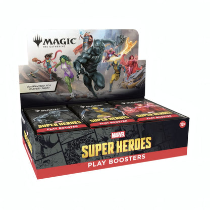 MTG Marvel Super Heroes Play Booster Display (EN)