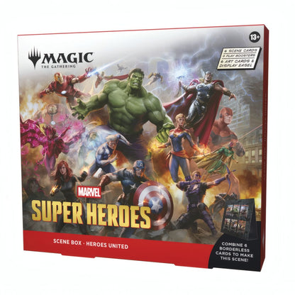 MTG Marvel Super Heroes Scene Box Bundle (EN) - Beide Scene Boxen