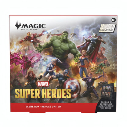 MTG Marvel Super Heroes Scene Box Bundle (EN) - Beide Scene Boxen