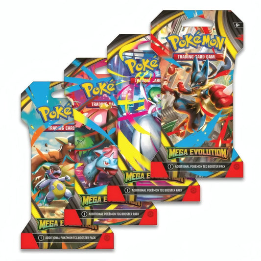 Mega Evolution Sleeved Booster (EN) - Assortiert