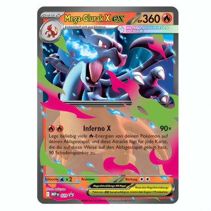 Mega Glurak X ex Tin (DE)