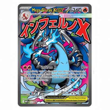 Mega Glurak X ex Ultra Premium Kollektion (DE)