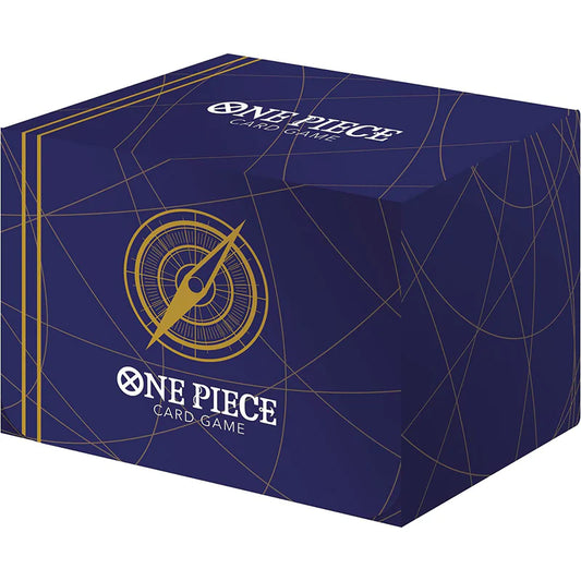 One Piece Clear Card Case Standard Blue