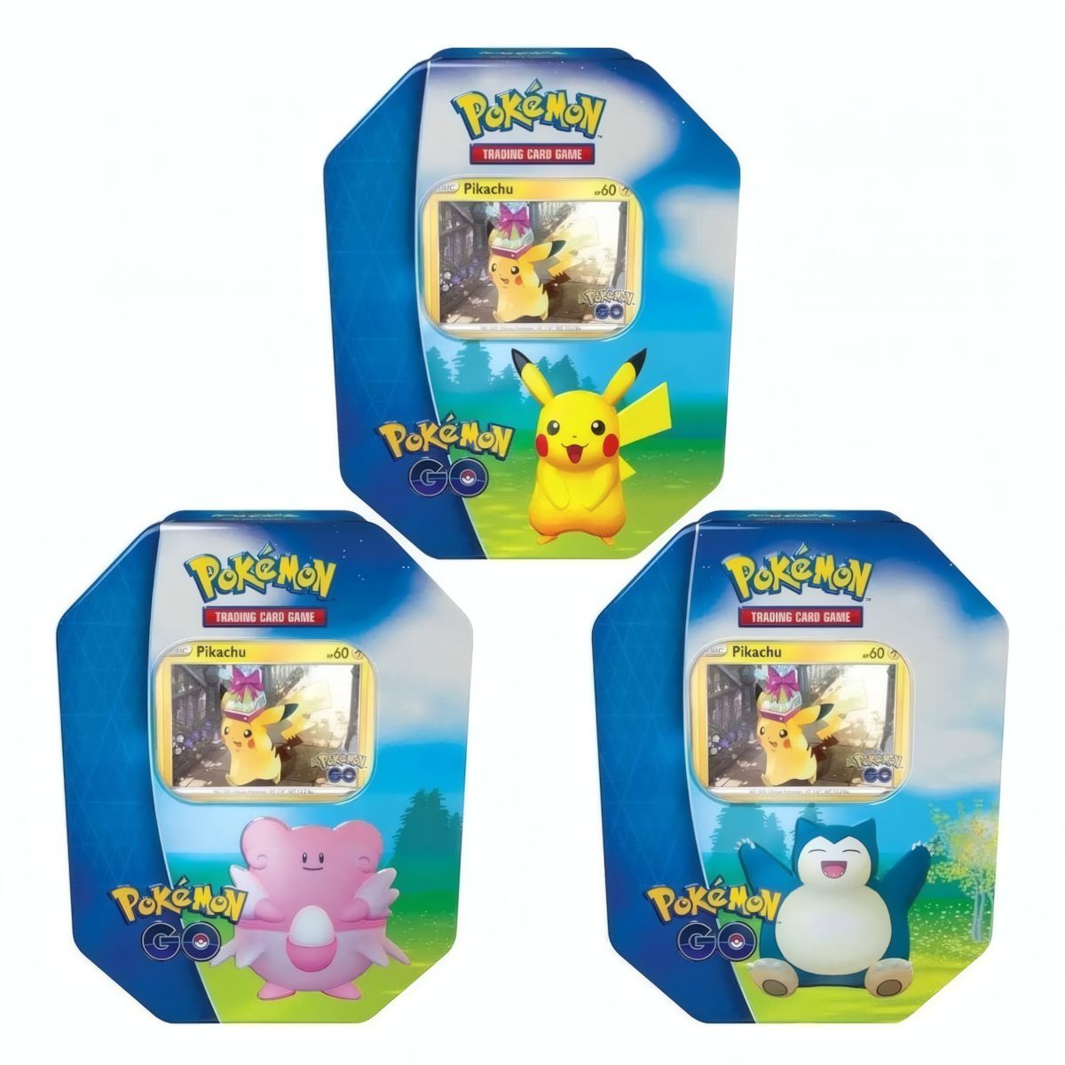 Pokémon GO Tin Set (EN) - Alle 3 Tins
