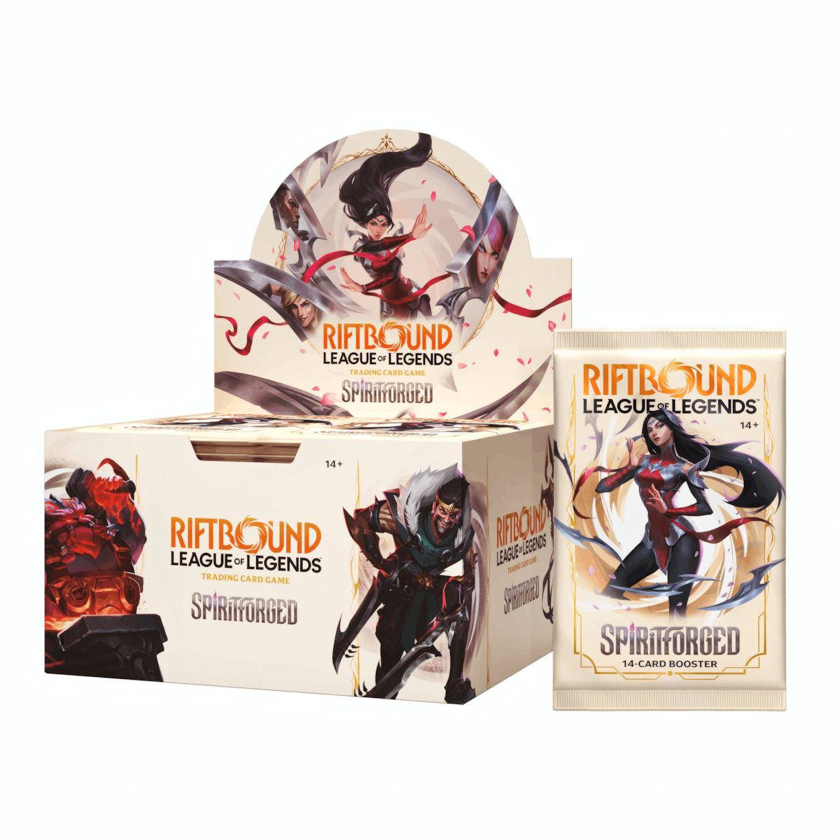 Riftbound: League of Legends Spiritforged Display Case (EN) - 6x Display