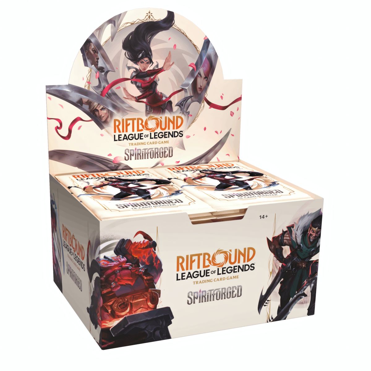 Riftbound: League of Legends Spiritforged Display Case (EN) - 6x Display